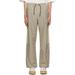 Beige Vector Track Pants