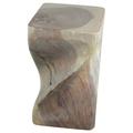 Bay Isle Home™ Manette End Table Wood in Gray | 20 H x 12 W x 12 D in | Wayfair SRA1151 26121848