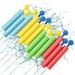 Water Gun - 12PCS Foam Squirt Guns for Kids Water Blaster Soaker Guns Pool Toys Beach Toys Water Guns for Summer Outdoor Swimming Backyard Beach Water Game Water Fighting Play Toys