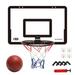 Apmemiss Clearance Indoor Basketball Hoop Set for Kids Adults Pro Mini Basketball Hoop for Door Wall Room Basketball Hoop Over the Door Outdoor Basketball Hoop Toy Gift for Boy Girl Black