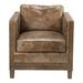 Accent Chair - Loon Peak® Jahred 28 Wide, Leather in Brown | 31.5 H x 28 W x 31 D in | Wayfair 9A27F94B26D34D24AE7C69FAA93CE018