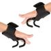 Strong Pro Weight Lifting Training Sports Gym Hook Grip Strap Glove Wrist Support-
