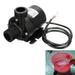 Dengjunhu 800L/H 3/5m DC12/24V Brushless Water Pump Male Thread Centrifugal Submersible Pump for Fountain Solar Panel Pond Aquarium Water Circulation System