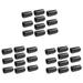 30 Pack AA to C Size Battery Adapter Case AA to C Size Spacers AA to Size C Battery Adapter Converter Case(Black)