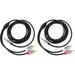 2pcs Audio Cable 2m Audio Cable 3.5mm To Dual RCA Headphone Extension Cable