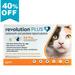 40% Off Revolution Plus For Medium Cats 5.5-11lbs (Orange) 6 Pack