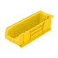 Quantum Plastic Hulk Stacking Bin 8-1/4 W x 30 D x 7 H Yellow