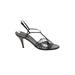 Claudia Ciuti Heels: Black Grid Shoes - Women's Size 11