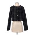 Shein Jacket: Black Houndstooth Jackets & Outerwear - Women's Size Small