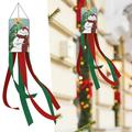 AZZAKVG Outdoor Hanging Decoration For Christmas Christmas Wind Tunnel Flag Yard Garden Outdoor Decoration Wind Bell Wind Bag Hanging Flag Hanging Piece