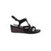 Calleen Cordero Sandals: Black Solid Shoes - Women's Size 8 1/2 - Open Toe