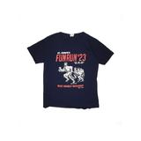 Fruit of the Loom Short Sleeve T-Shirt: Blue Tops - Kids Boy's Size Small
