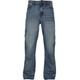 Bequeme Jeans URBAN CLASSICS "Urban Classics Herren Flared Jeans" Gr. 30, Normalgrößen, beige (sand destroyed washed) Herren Jeans