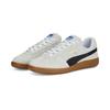 Sneaker PUMA "HANDBALL", Gr. 45, schwarz-weiß (puma weiß, puma schwarz, gum), Leder, mehrfarbig, sportlich, Schuhe