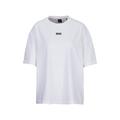T-Shirt BOSS ORANGE "C_Eboyfriend Premium Damenmode" Gr. M (38), weiß (white100) Damen Shirts Jersey