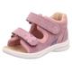 Sandale SUPERFIT "POLLY" Gr. 24, lila (flieder, rosa) Kinder Schuhe