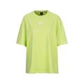 T-Shirt BOSS ORANGE "C_Eboyfriend Premium Damenmode" Gr. L (40), blau (medium green316) Damen Shirts Jersey