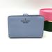 Kate Spade Bags | Kate Spade Leila Medium Compact Bifold Wallet + Kate Spade Box | Color: Blue/Silver | Size: Medium