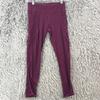 Athleta Bottoms | Athleta Girl Girls Xl 14 Great Heights Tight Pockets Mesh Purple Leggings | Color: Purple | Size: Xlg