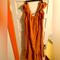 Free People Dresses | Free People Gypsy Dress | Color: Orange/Tan | Size: M