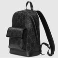 Gucci Bags | Gucci Backpack Gg Guccissima Embossed Black | Color: Black | Size: Os