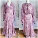 Free People Dresses | Free People Nwt Pink Mirage Paisley Maxi Dress Size 4 | Color: Pink | Size: 4