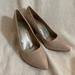 Jessica Simpson Shoes | Jessica Simpson Pointed Toe Nude Heel | Color: Cream/Tan | Size: 10