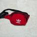 Adidas Bags | Adidas Original Utility Crossbody Waist Fanny Pack | Color: Black/Red | Size: Os