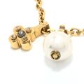 Louis Vuitton Jewelry | Louis Vuitton Flower Charmy Pearl Necklace Necklace M75444 Goldcream | Color: Cream/Gold | Size: Os