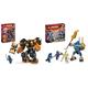 LEGO NINJAGO Coles Erdmech & NINJAGO Jay Battle Mech