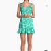 Lilly Pulitzer Dresses | Lilly Pulitzer “Rocko Floral Cotton Romper” | Color: Blue/Green | Size: 8