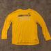 Nike Shirts | Gold Lsu Nike Tee Long Sleeve, Dri-Fit, Lsu Tiger Eye Logo | Color: Gold/Yellow | Size: Xl