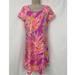 Lilly Pulitzer Dresses | Lilly Pulitzer Tammy Dress Women Xl Amethyst Sunseekers Spf 50 Sundress | Color: Pink/Purple | Size: Xl