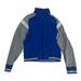Lululemon Athletica Jackets & Coats | Lululemon Jacket Mens Medium Blue Grey Track Athletic Full Zip Bomber Sweater | Color: Blue/Gray | Size: M