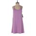 Gap Fit Romper Scoop Neck Sleeveless: Purple Marled Rompers - Women's Size X-Small