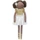 Grand Jete - Prima Ballerina Heirloom Rag Doll - 18" Tall - Handmade in India - Supports Charitable Ballet Programs (Misty)