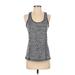 Reebok Active Tank Top: Gray Activewear - Women's Size Small