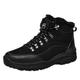 VIPAVA Men's Snow Boots Walking boots Men's outdoor waterproof walking shoes Men's sports shoes Walking shoes Sports hunting boots Size 39~47 (Color : Black Fur, Size : 7)