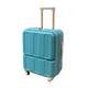 MOBAAK Suitcase Luggage Lightweight Luggage Front Opening Trolley Suitcase Luggage Universal Wheel Trolley Suitcase Suitcase with Wheels (Color : E, Size : 20inch)