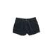 Unionbay Shorts: Black Print Bottoms - Women's Size 7 - Dark Wash