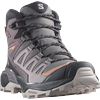 Wanderschuh SALOMON "X ULTRA 360 MID GORE-TEX", Gr. 40,5, lila, Synthetik, sportlich, Schuhe, wasserdicht