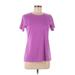 Reebok Active T-Shirt: Purple Activewear - Women's Size Medium