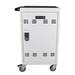 Mobile Charging Cart and Cabinet for Tablets Laptops 30-Device With Combination Lock