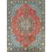 Tabriz Persian Area Rug Living Room Hand-Knotted Wool Carpet - 9'9"x 12'4"