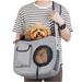 Pet Sling Carrier Airline Carrier Travel Bag for Cats & Dogs Travelling, Daily Walk, Outdoor Activity and Weekend Adventure