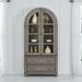 River Place Riverstone Curio Cabinet