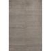 Gray Modern Gabbeh Oriental Foyer Rug Hand-Knotted Wool Carpet - 3'3"x 4'11"