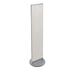 Azar Displays Two-Sided Pegboard Floor Display on Revolving Base. Spinner Rack Stand. Panel Size: 13.5"W x 60"H Plastic in White | Wayfair