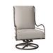 Summer Classics Outdoor Carmel Rocking Metal Chair w/ Cushions in Black | 42.5 H x 29 W x 32.5 D in | Wayfair 349431+C689H6455N