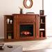 Darby Home Co Tonsey Electric Fireplace in Brown | Wayfair 8D9F8B39F81248A49BB305978818B2F8